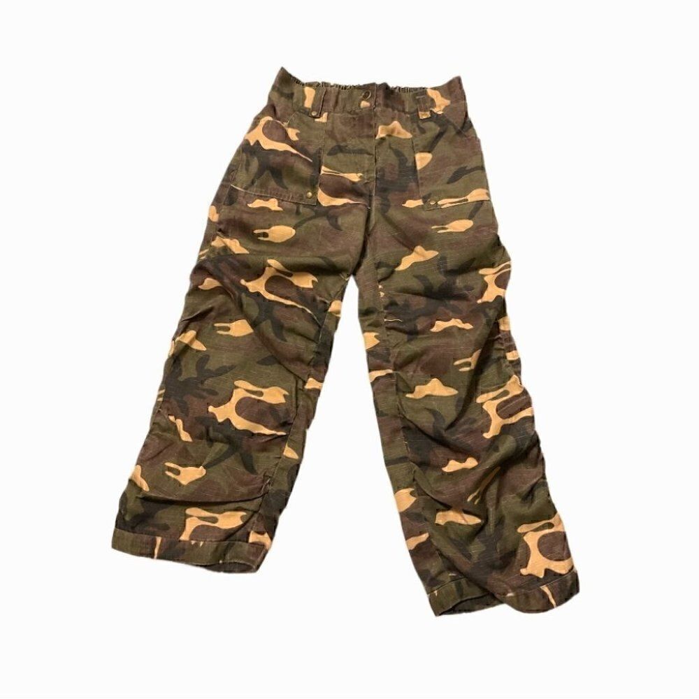 Army Green camo boys pants